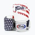 Boxkesztyű Fairtex Universal "Tight-Fit" Design USA white 4