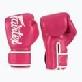 Rękawice boskerskie Fairtex Microfiber pink/white