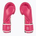 Rękawice boskerskie Fairtex Microfiber pink/white 4
