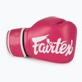 Rękawice boskerskie Fairtex Microfiber pink/white 5