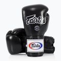 Fairtex Super Sparring bokszkesztyű - Locked Thumb fekete 4