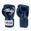 Fairtex Super Sparring bokszkesztyű - Locked Thumb kék