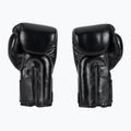 Fairtex stílusos szögletes sparring boxkesztyű - Locked Thumb fekete 3