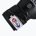 Fairtex stílusos szögletes sparring boxkesztyű - Locked Thumb fekete 6