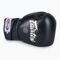 Fairtex stílusos szögletes sparring boxkesztyű - Locked Thumb kék 5