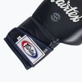 Fairtex stílusos szögletes sparring boxkesztyű - Locked Thumb kék 6