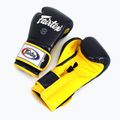 Fairtex Heavy Hitter mexikói stílusú kék/sárga bokszkesztyűk 5