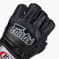 Fairtex "Open Thumb Loop" MMA kesztyű fekete 5