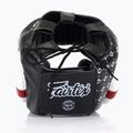 Box fejvédő Fairtex Super Sparring black/white 2