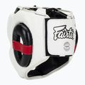 Box fejvédő Fairtex Super Sparring white/black 3