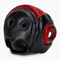 Box fejvédő Fairtex Diagonal Vision Sparring Headguard - Full Head Coverage black/red 6