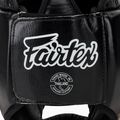 Box fejvédő Fairtex Diagonal Vision Sparring Headguard - Full Head Coverage black/yellow 5