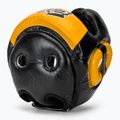 Box fejvédő Fairtex Diagonal Vision Sparring Headguard - Full Head Coverage black/yellow 6