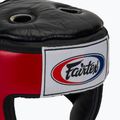 Sisak ochronny Fairtex Muay Thai & Kickboxing Competition red 4