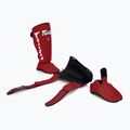 Fairtex levehető In-Step sípcsontvédő, más néven sípcsontvédő. "Twister" piros 4