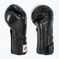 Fairtex stílusos szögletes sparring boxkesztyű - Locked Thumb fekete 3