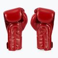 Fairtex stílusos szögletes sparring boxkesztyű - Locked Thumb piros 2