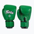 Boxkesztyű Fairtex Real Leather Boxing green