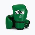Boxkesztyű Fairtex Real Leather Boxing green 4