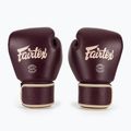 Boxkesztyű Fairtex Real Leather Boxing maroon 2