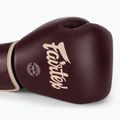 Boxkesztyű Fairtex Real Leather Boxing maroon 5