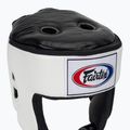 Fairtex Muay Thai & Kickboxing Competition fehér bokszsisak 4
