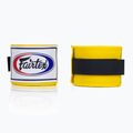 Fairtex Handwraps bokszkötszer 300 cm sárga