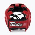 Box fejvédő dziecięcy Fairtex Headguard for Kids red 3