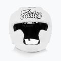 Box fejvédő dziecięcy Fairtex Headguard for Kids white 2