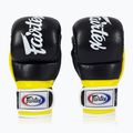 Fairtex Super Sparring Grappling kesztyű fekete/sárga