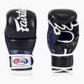 Fairtex Super Sparring Grappling kesztyű fekete/kék 2