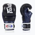 Fairtex Super Sparring Grappling kesztyű fekete/kék 3
