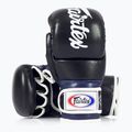 Fairtex Super Sparring Grappling kesztyű fekete/kék 4