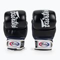Fairtex Super Sparring Grappling kesztyű fekete/kék 2