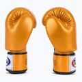 Boxkesztyű Fairtex Deluxe Tight-Fit gold 4