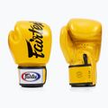Boxkesztyű Fairtex Deluxe Tight-Fit gold