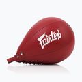 Fairtex Speed Ball SB1 piros boxing gyöngyház 3
