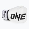 Boxkesztyű Fairtex ONE X Fairtex Boxing white 5