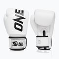 Boxkesztyű Fairtex ONE X Fairtex Boxing white