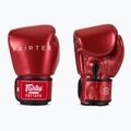 Boxkesztyű Fairtex Metallic Boxing red