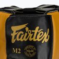 Fairtex mikroszálas fejvédő bokszsisak arany 5