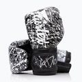 Rękawice boskerskie Fairtex Microfiber Art Collections Painter black/white 4