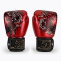 Fairtex Golden Jubilee piros bokszkesztyű 2