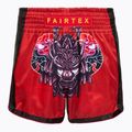 Fairtex Gyermek boxnadrág BSK2108 'Silent Warrior' piros