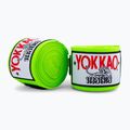 Bokszkötszerek YOKKAO Premium Handwraps 400 cm neon zöld