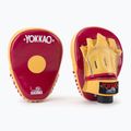 YOKKAO Focus Mitts Nyitott edzéskorongok piros-sárga FYML-21 2