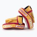 YOKKAO Focus Mitts Nyitott edzéskorongok piros-sárga FYML-21 4