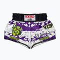 Férfi edzőshort YOKKAO Angry Bull Muay Thai white