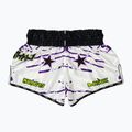 Férfi edzőshort YOKKAO Angry Bull Muay Thai white 2