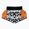 Férfi edzőshort YOKKAO Dragon Muay Thai black/white 6